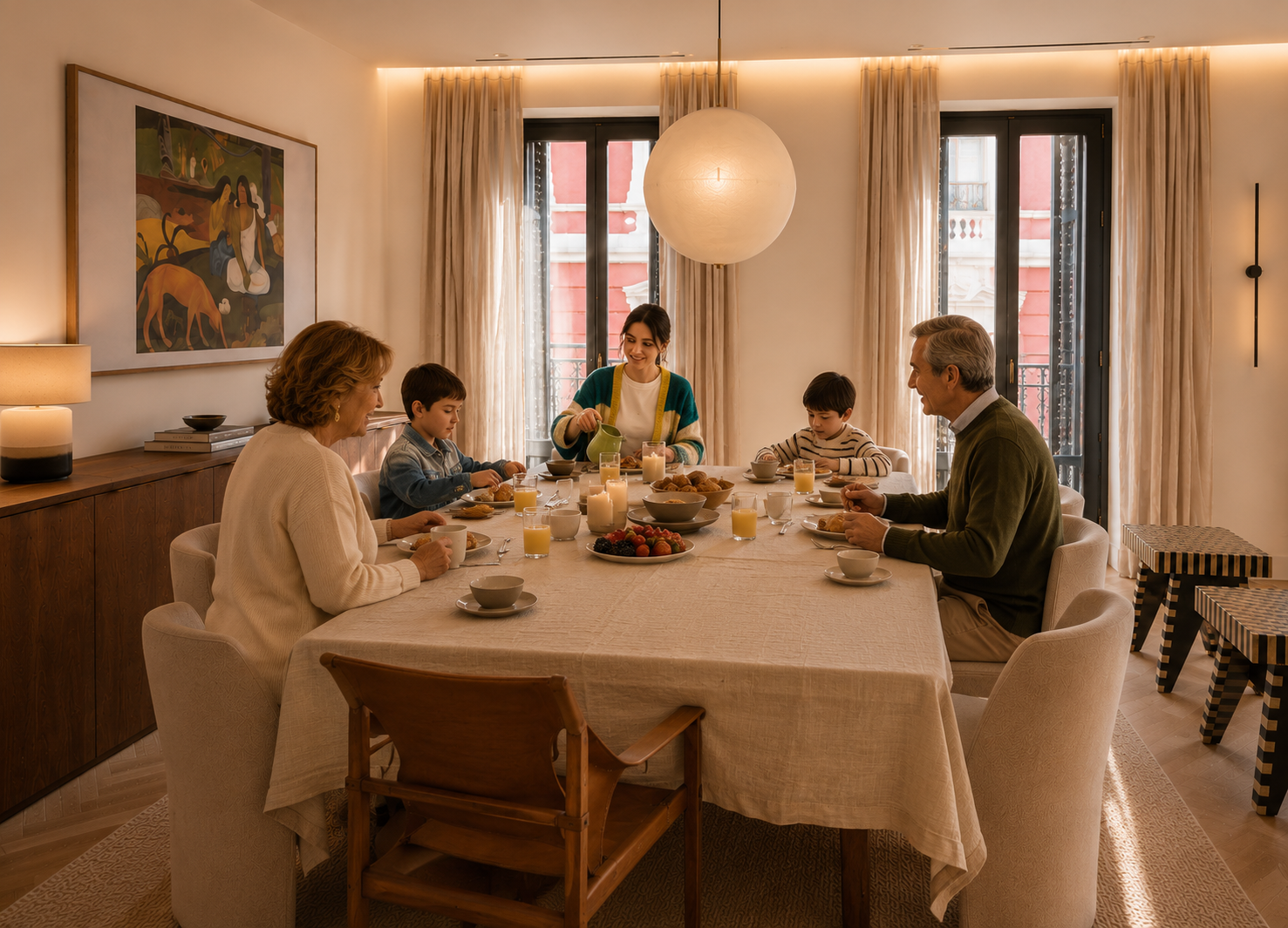 De los desayunos sin prisa a las cenas que se alargan.